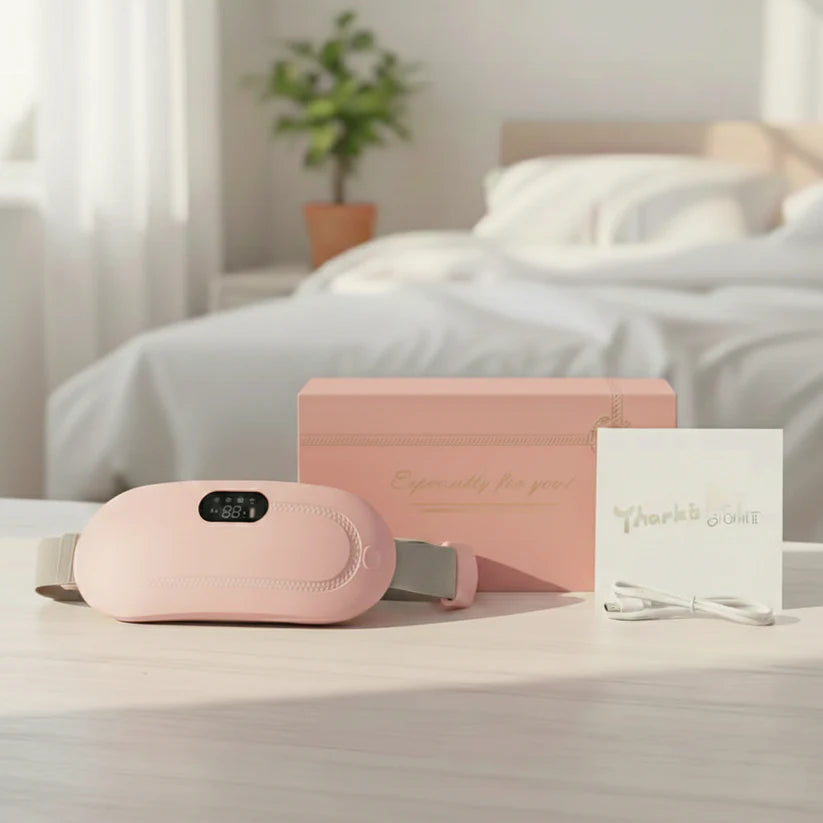 Cinturón térmico inteligente para cólicos y dolor menstrual