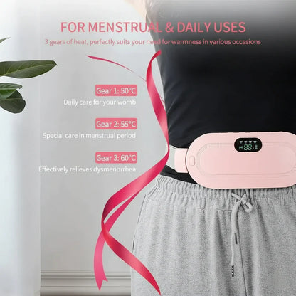 Cinturón térmico inteligente para cólicos y dolor menstrual
